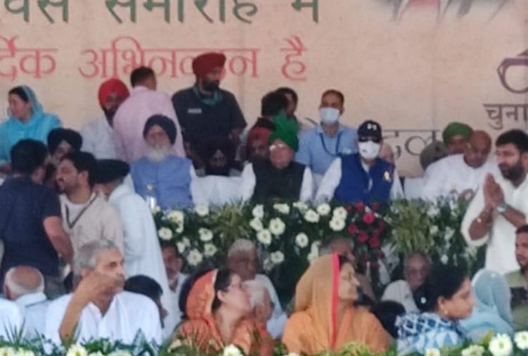 Indian National Lok Dal Rally in Jind