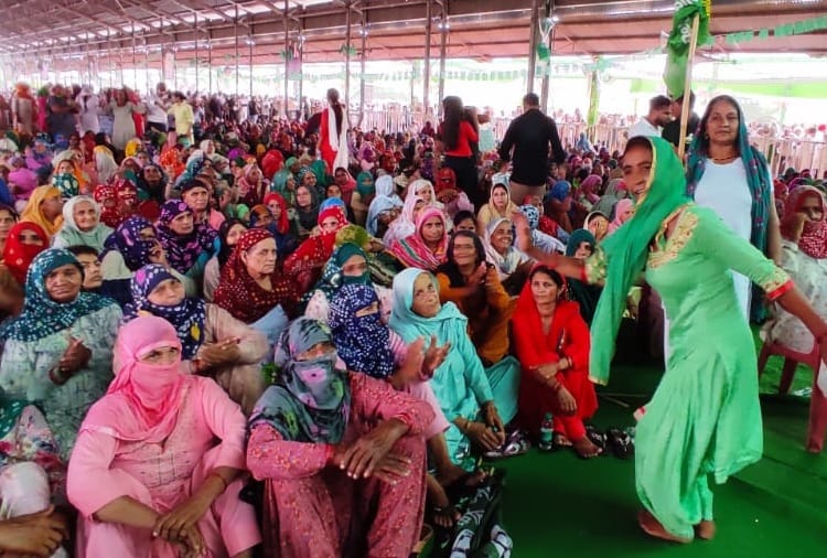 Indian National Lok Dal Rally in Jind