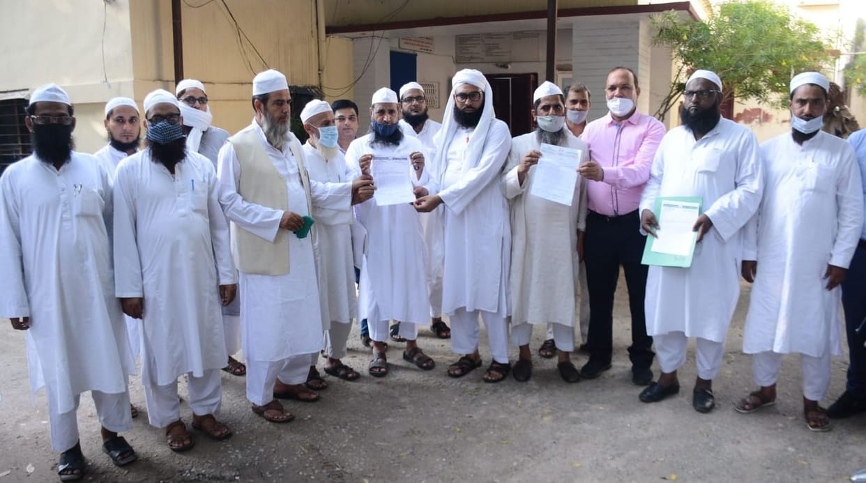 Muslim religious leaders came out in protest against the arrest of Maulana