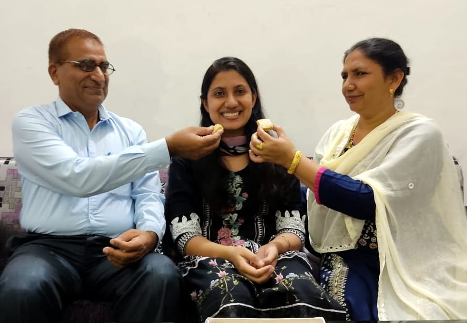 Amroha's Sadaf got 23rd rank in UPSC