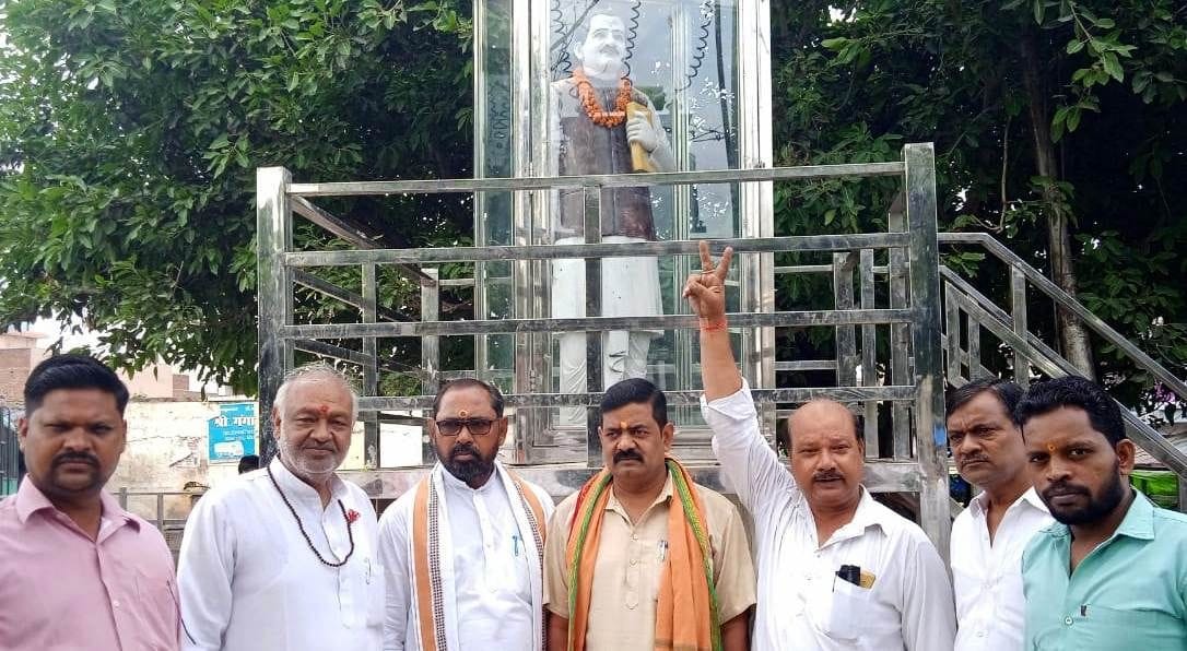 bjp kasganj,bjp up,KP singh solanki,nationalism,pandit deen dayal janmotsav,Pandit Deen Dayal Upadhyay