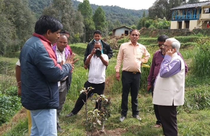 Inspection by CGM Nabard