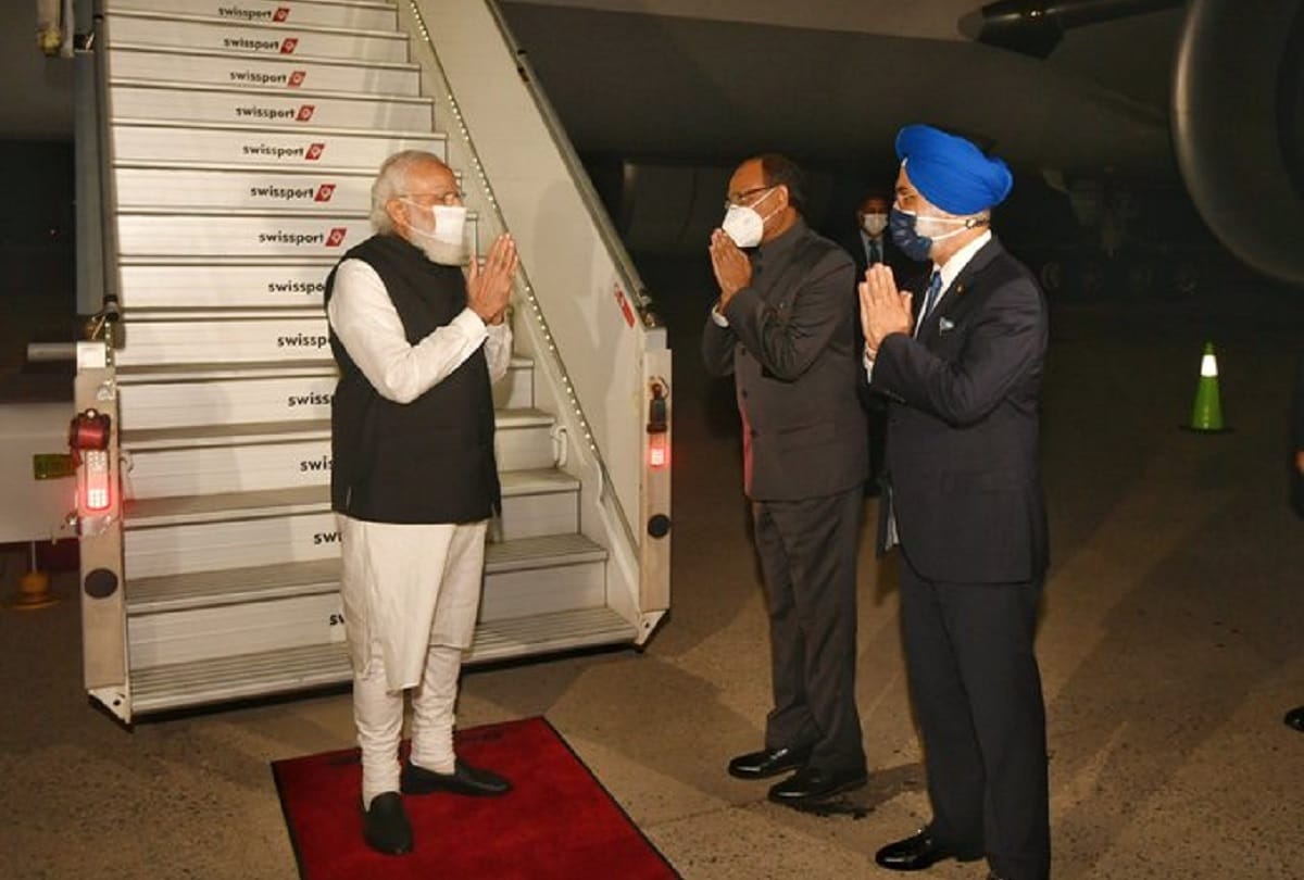 United States: Prime Minister Narendra Modi arrives at the airport in New York, address at 76th session of UNGA, Know All Updates