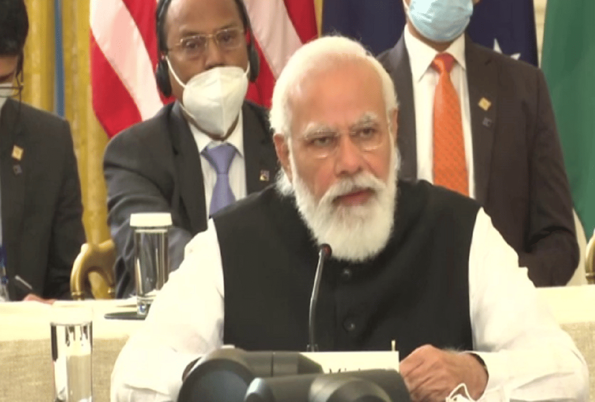 PM Modi said Quad to act as a force for global good and ensure peace in Indo Pacific
