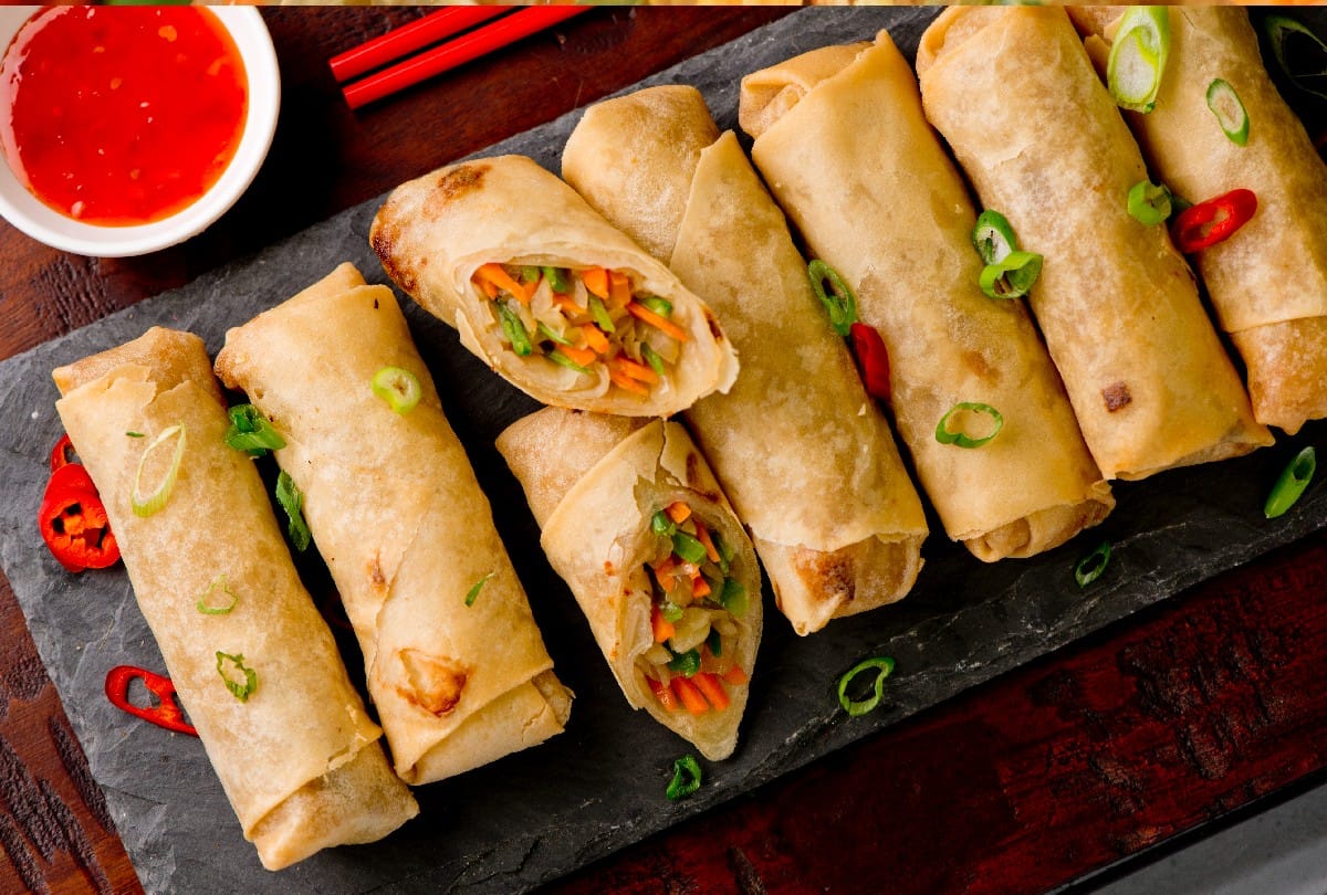 Spring Rolls Recipe in Hindi Indian Snacks Recipes