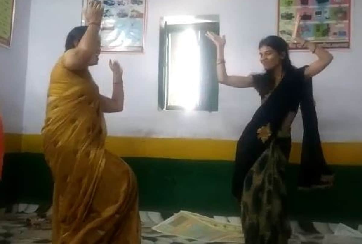 agra lady teacher dance video news: five lady teachers suspended for dancing in the school in agra