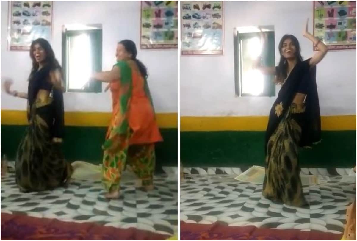 agra lady teacher dance video news: five lady teachers suspended for dancing in the school in agra
