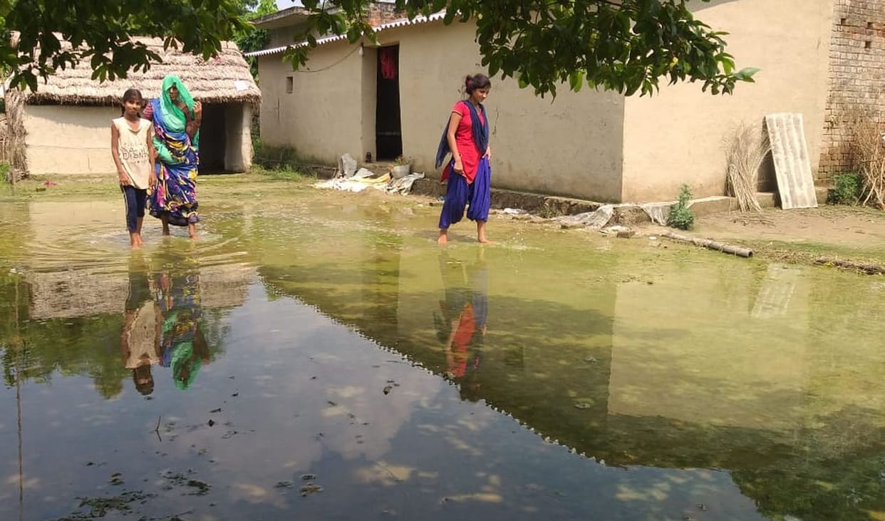 heavy rainfall make life difficult