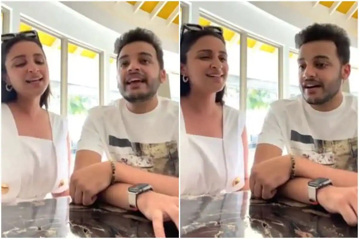 video: Parineeti Chopra sings Kalank title track with brother Shivang chopra