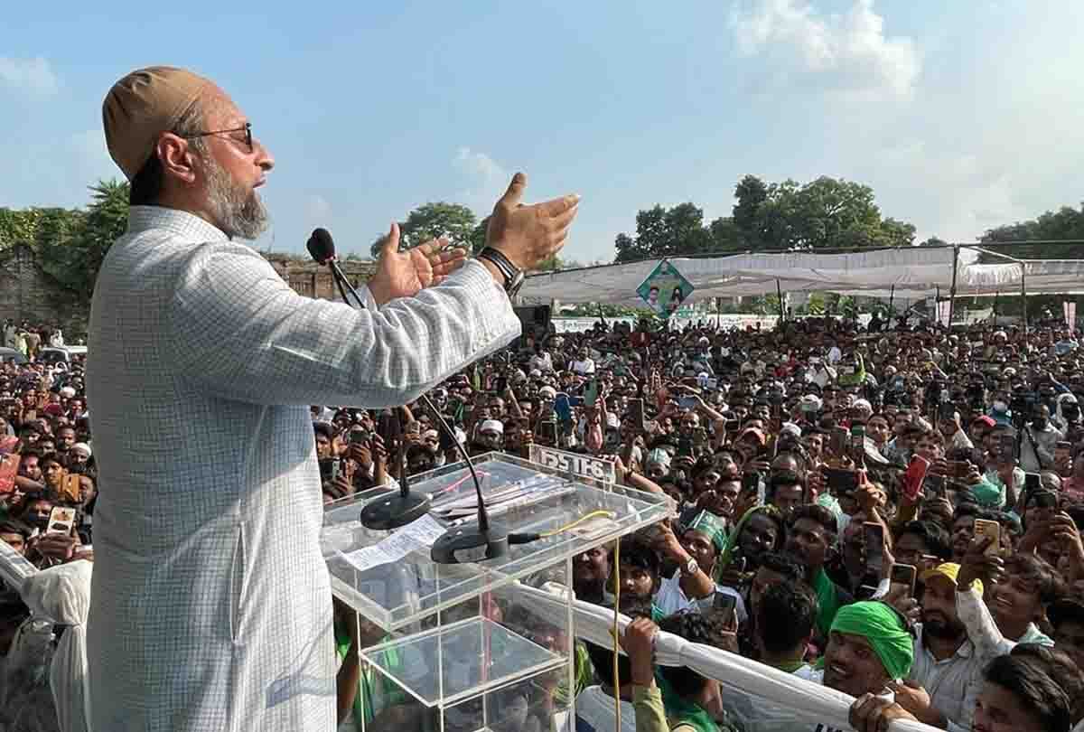 Kanpur: Owaisi made a statement against SP, Congress and BSP