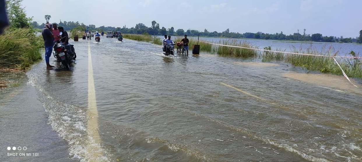 Tamsa water started decreasing, problems persist