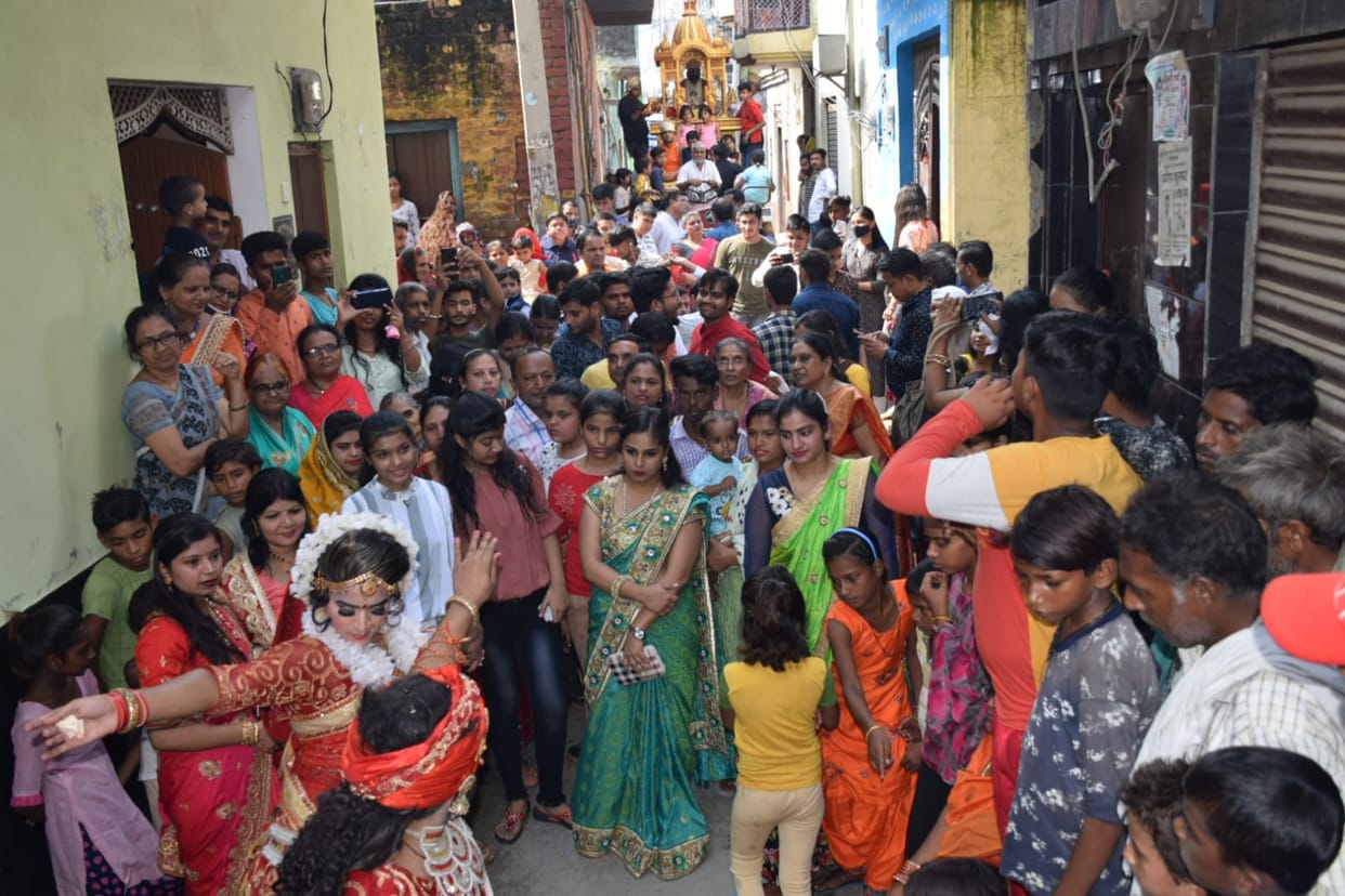 Shreeji's Rath Yatra was taken out with pomp