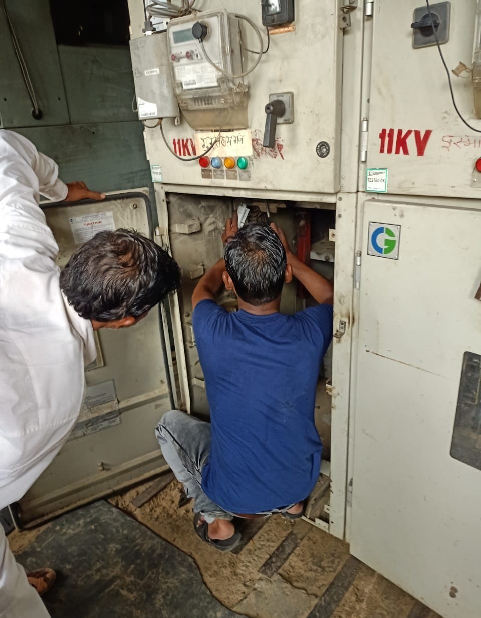 Darkness all night in more than 50 villages, longed for drinking water