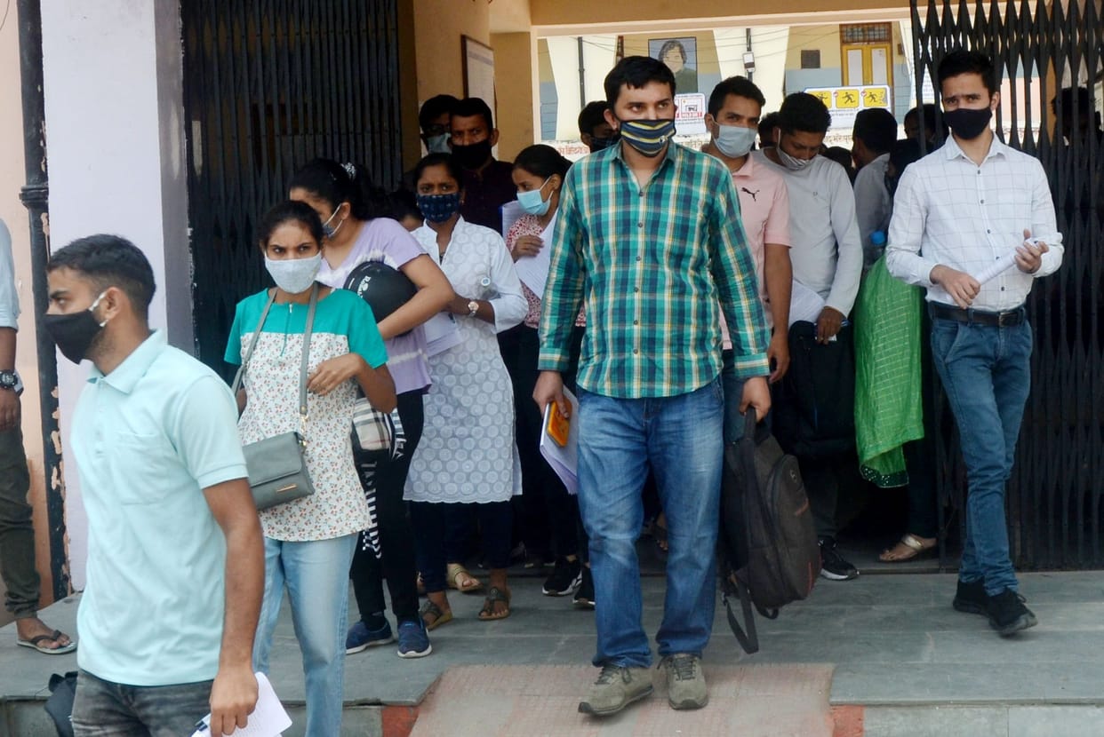 1601 candidates gave HAS exam in the district