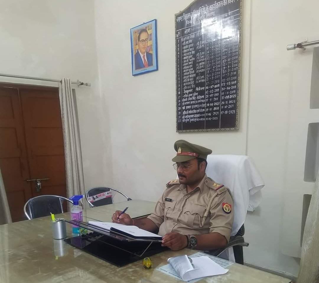 BO PRD trapped in making photo viral sitting on officer's chair