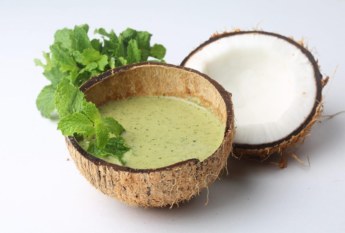 coconut curd chutney Recipe in Hindi Nariyal Dahi Chutney Recipe