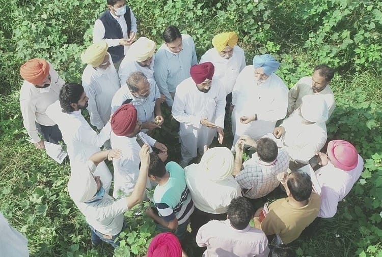 CM Charanjit Singh Channi reached Bathinda to inspection of cotton crop