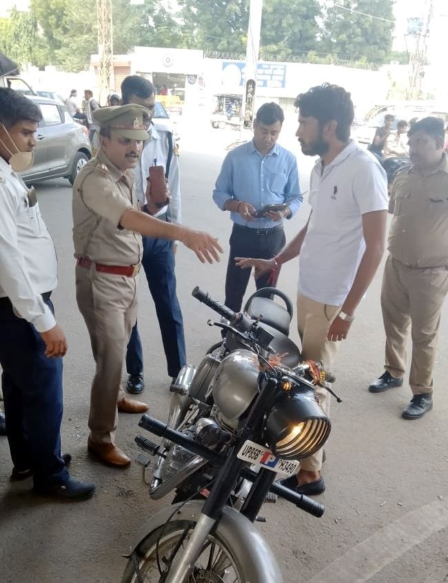 Mathura: Those who tamper with the standards in two wheelers are no longer well