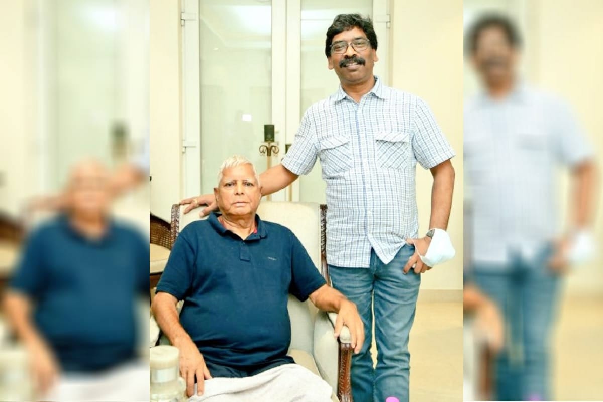 Hemant Soren meets Lalu Prasad Yadav meeting considered as a part of the plan foe Caste Census news in Hindi