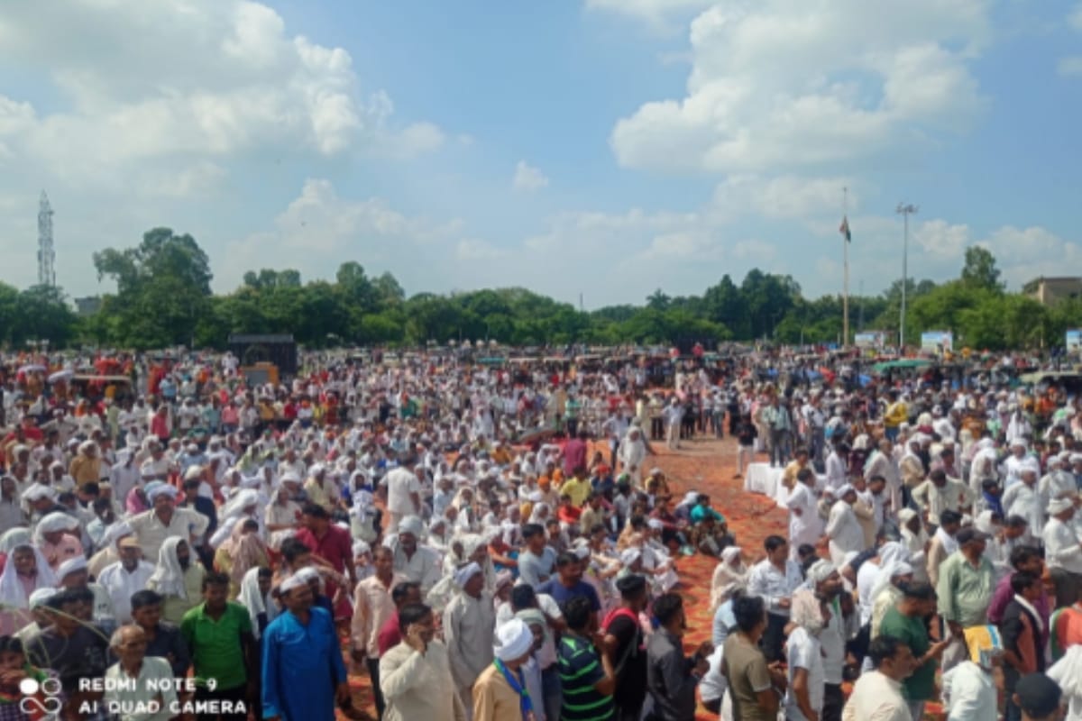 Mahapanchayat in Muzaffarnagar: Khap Choudhary said that government should understand the problems of the farmers