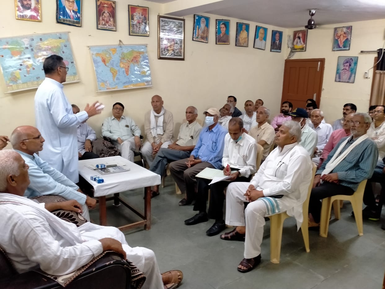 Yadav Sabha will send a demand letter to the government to improve the condition of the bad roads of the city