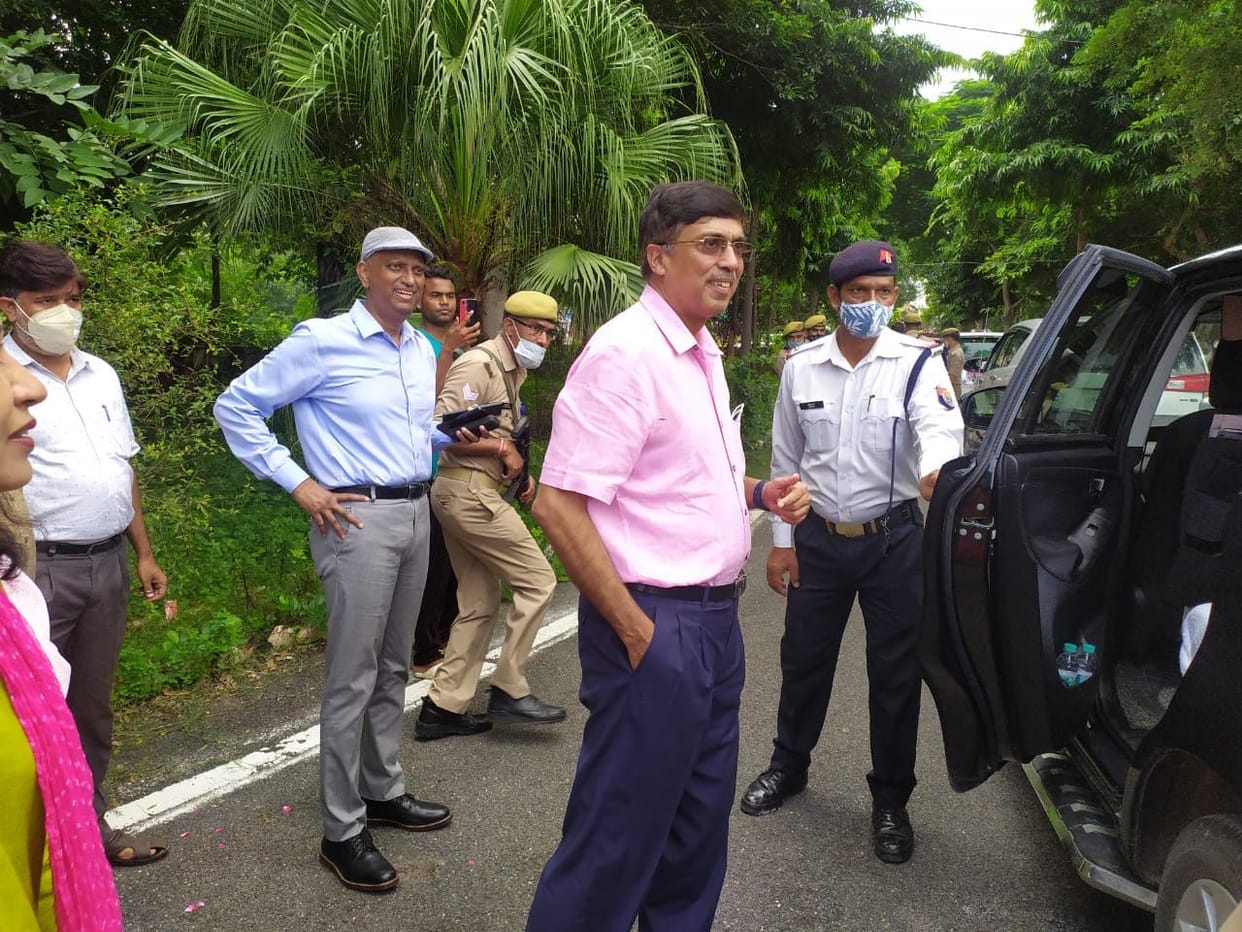 SP,DM,fortune hospital,DGP,ghat started
