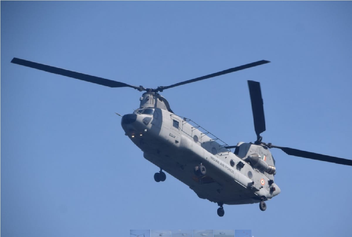 Jammu-Kashmir: Fighter aircraft hovered over Dal Lake, school students arrived to see the feat, see photos