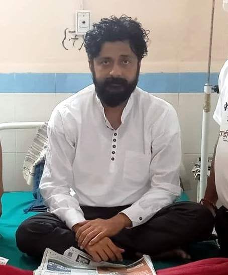 Deterioration in health of Praveen who has been fasting for eight days