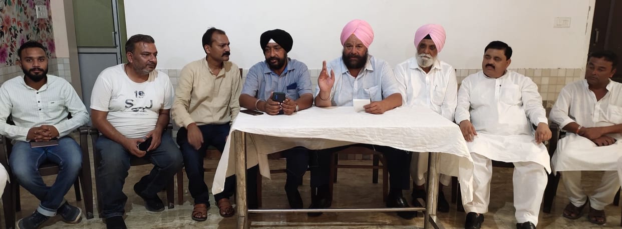 Farmer's protest.