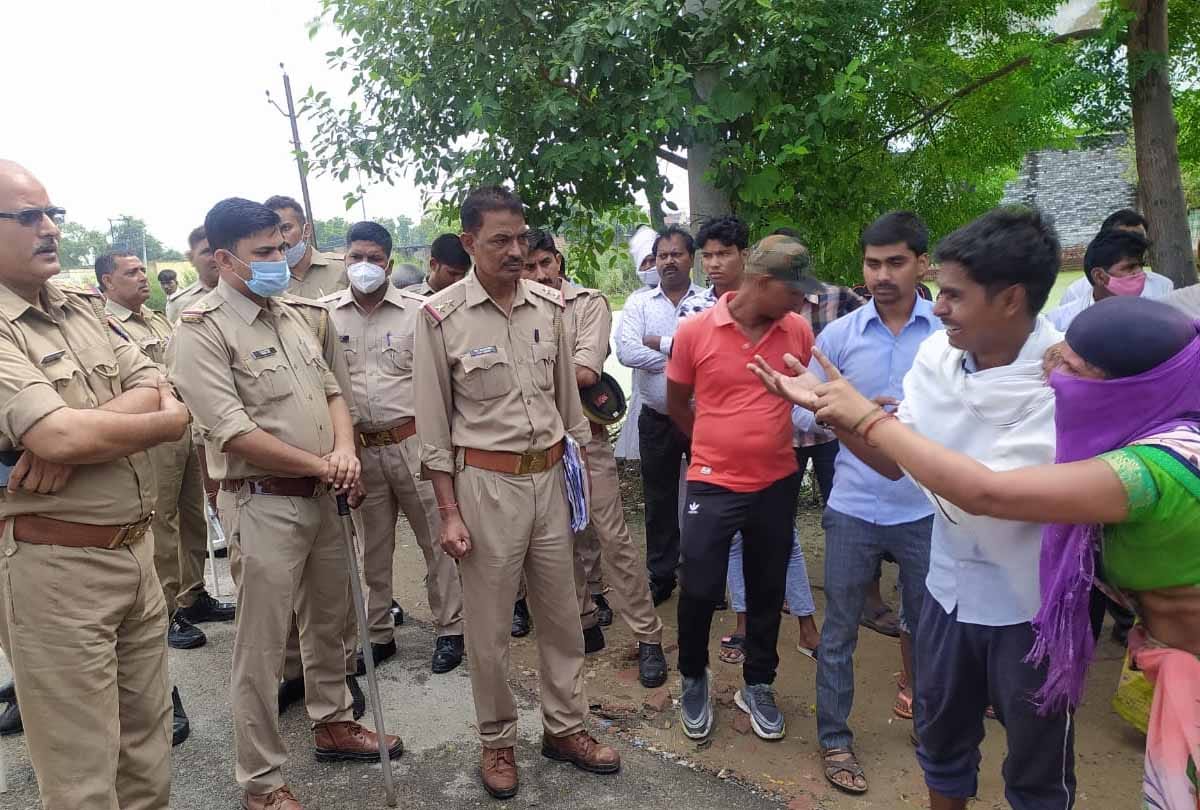 Kannauj: man going to shop was crushed by vehicle, family members accused of murder in land dispute