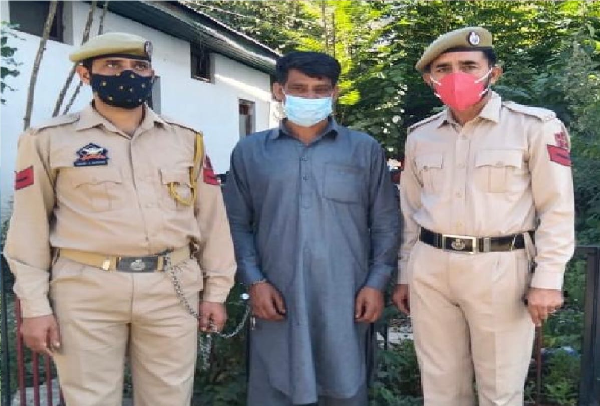 former Jaish e Mohammad terrorist arrested in Kishtwar jammu and kashmir
