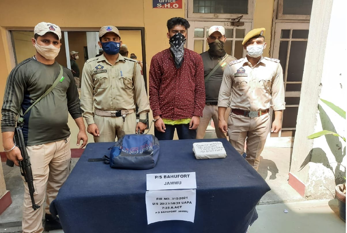 shocking information received from terrorist Sunain caught near Jammu railway station
