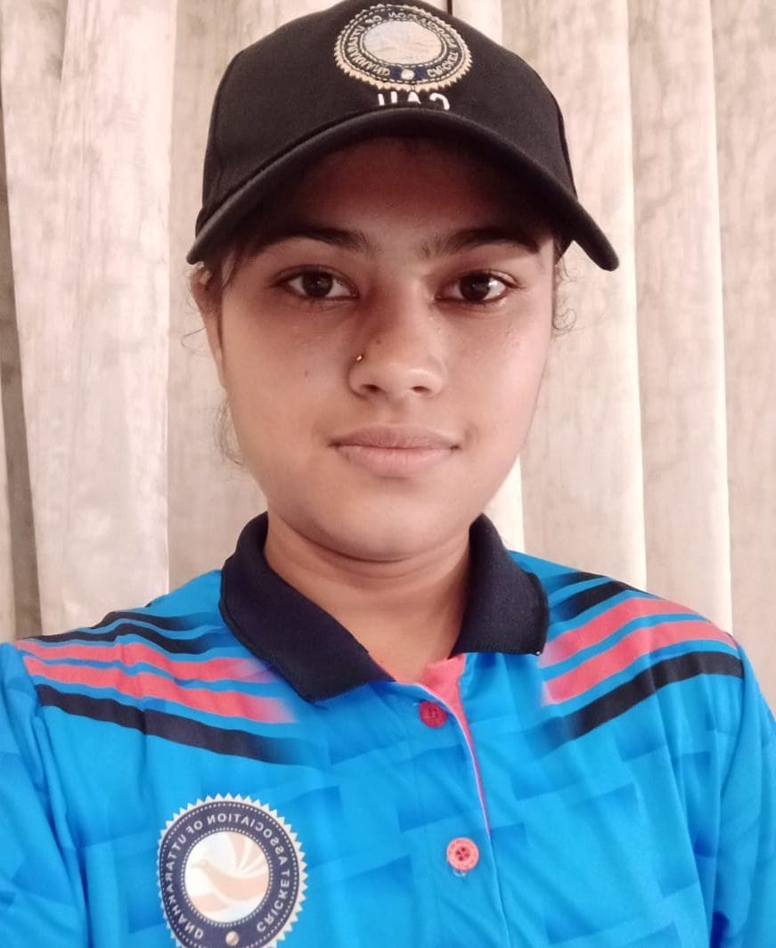 Pallavi will play in Uttarakhand U-19 cricket team