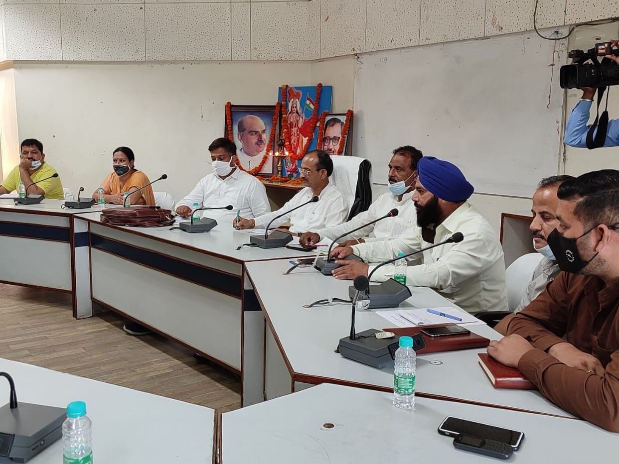 Satti took feedback from all the BJP fronts, made an election strategy