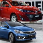 Toyota Yaris, Maruti Ciaz