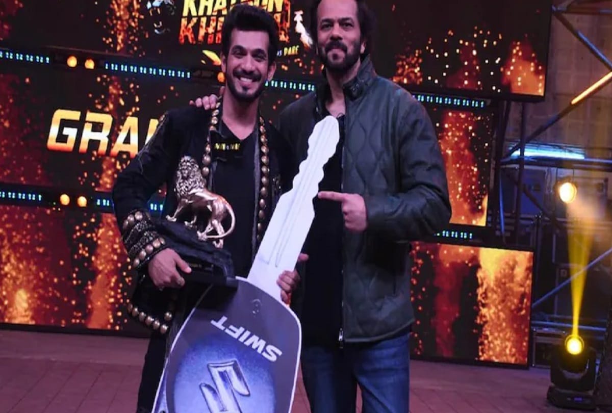 Khatron Ke Khiladi 11 winner Arjun Bijlani bags the trophy Divyanka Tripathi 1st runner up