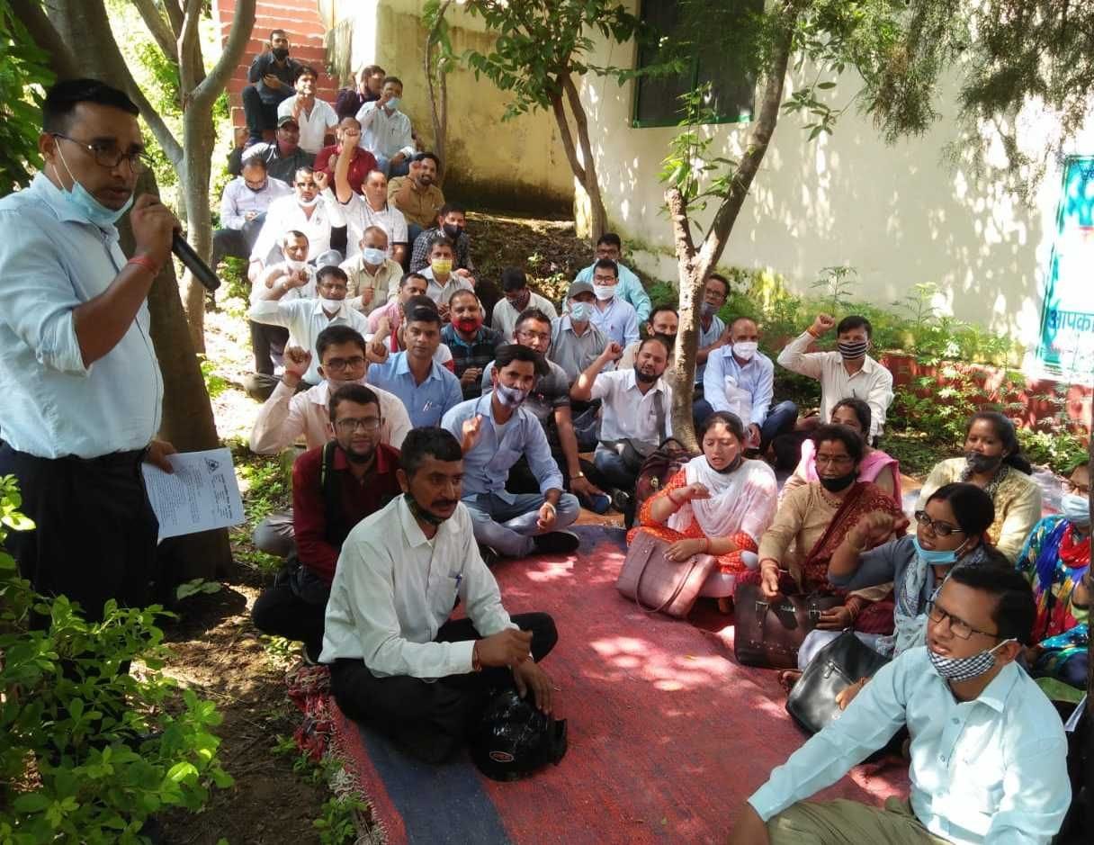 Protest at Bageshwar