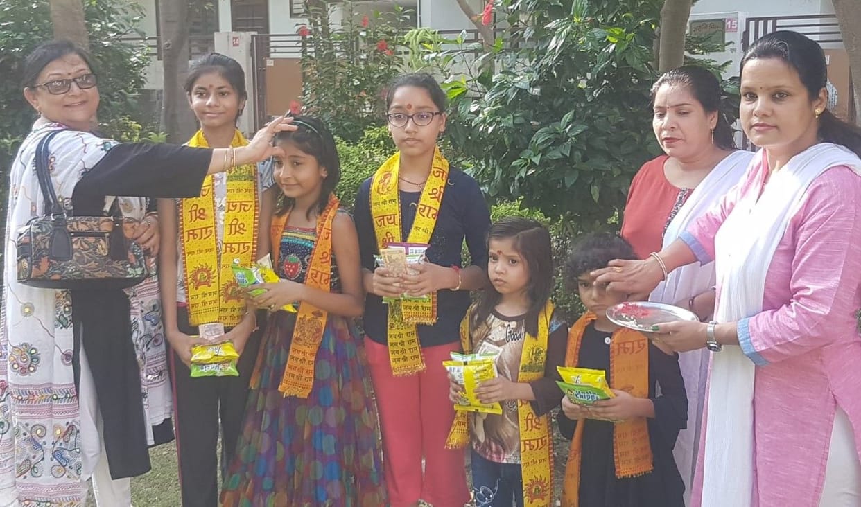 Hathras: Worshiped girls on daughter's day