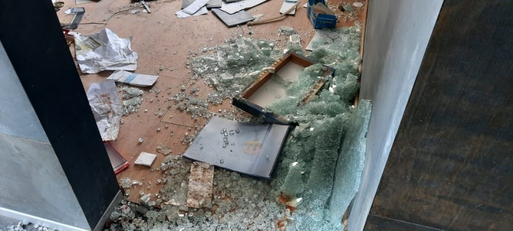 Goods worth lakhs stolen, vandalized from the offices of GBP Group