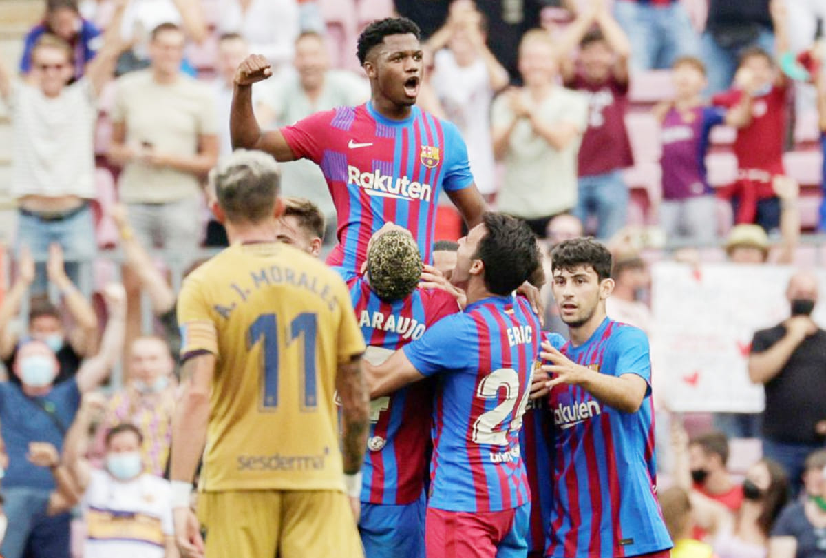 La Liga: Ansu Fati Returns In Lionel Messi number 10 Jersey To Help Barcelona beat Levante