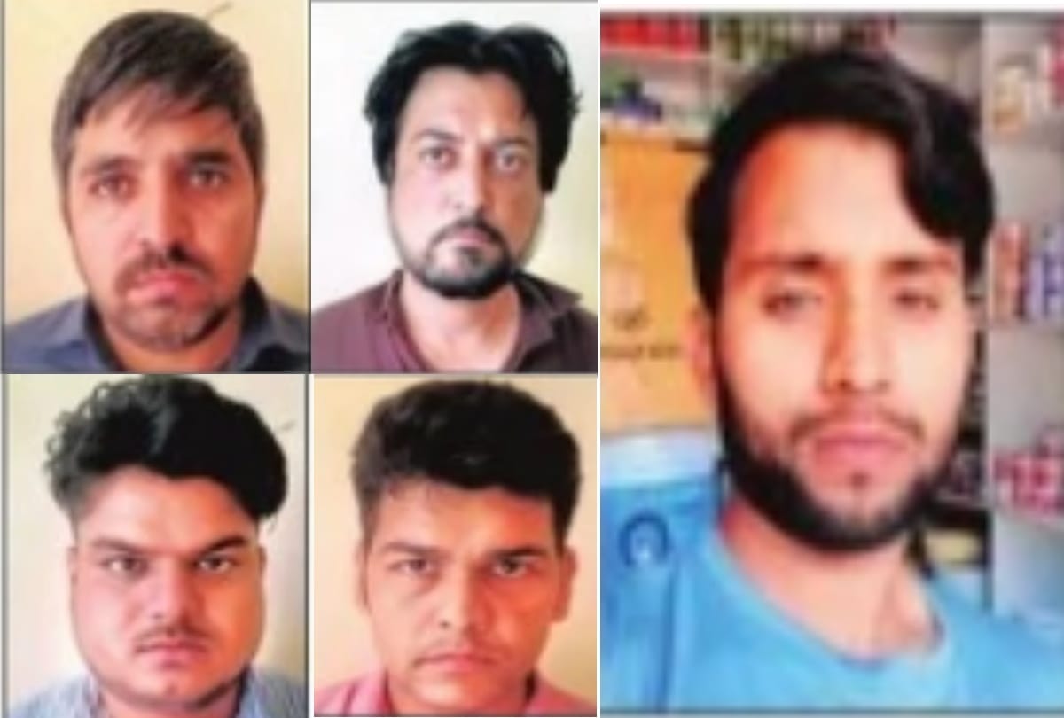 ghaziabad police arrested delhi Police home guard and three alleged journalists