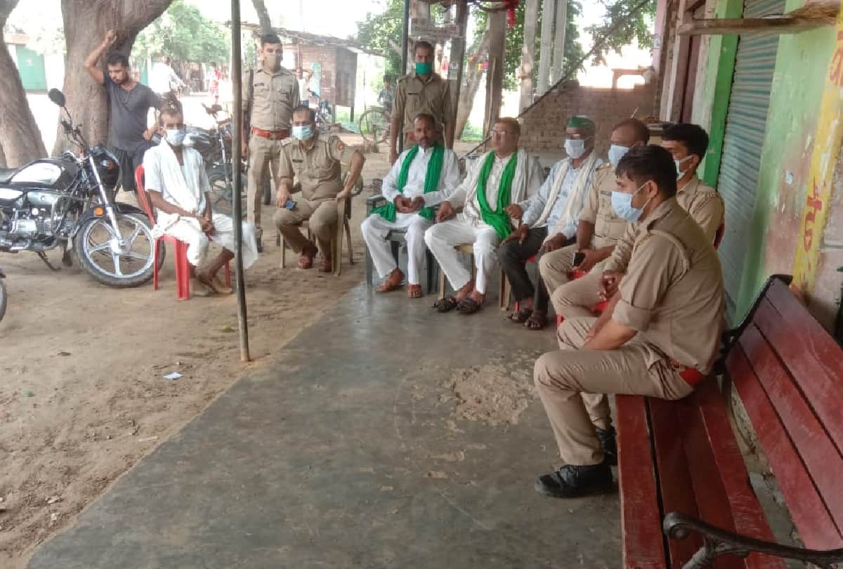 bharat bandh latest news: farmers protest against farm laws in agra mathura