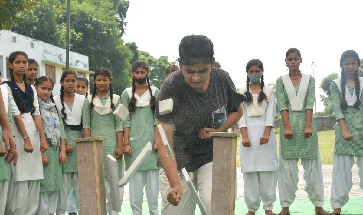 Minister of State Kapil Dev said, self-defense training is necessary for girl students