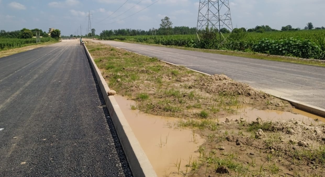 Shamli bypass construction accelerates after monsoon