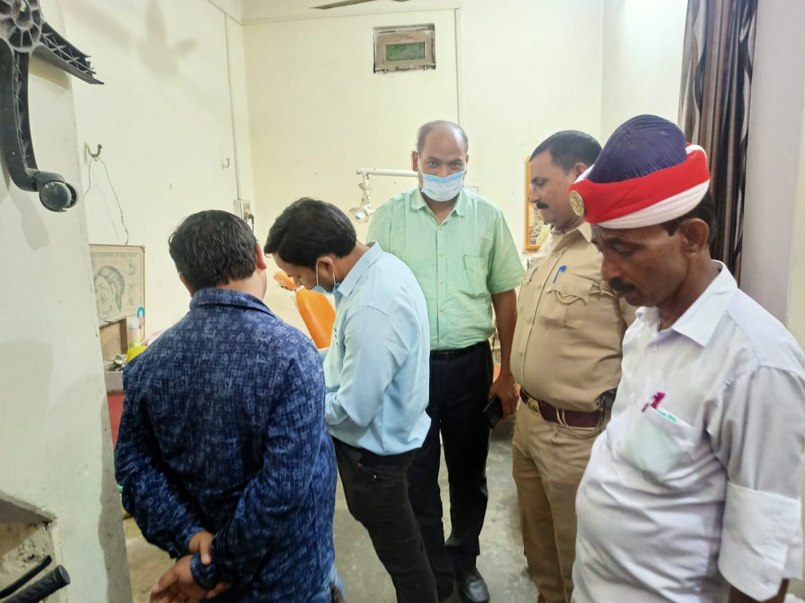 etawah news,Seal of two pathologies running without registration