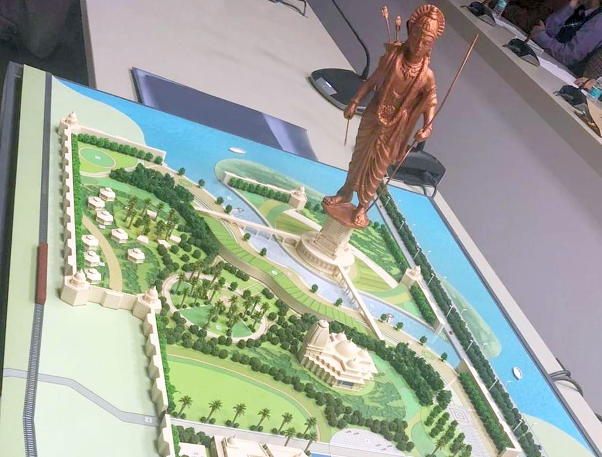 Housing development will give land for Shri Ram idol