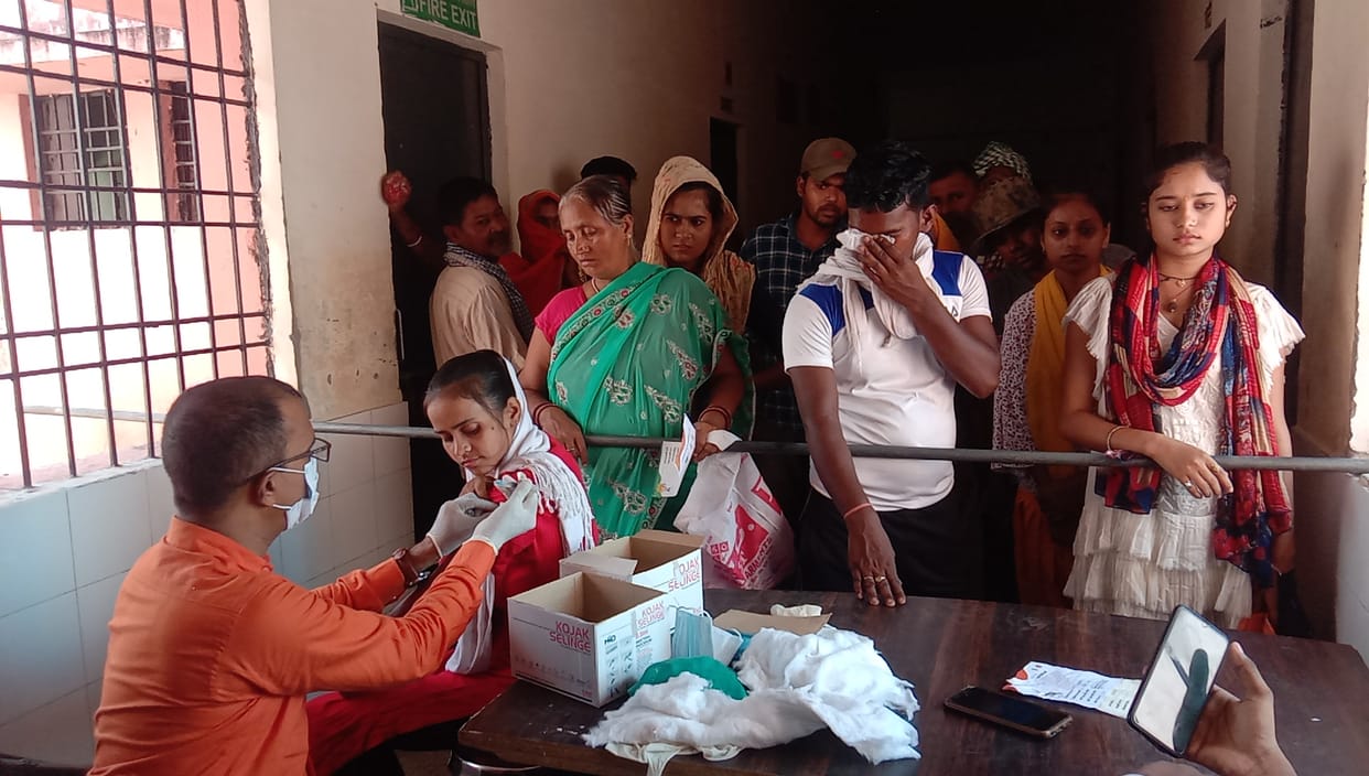 40 thousand people got vaccinated in mega camp