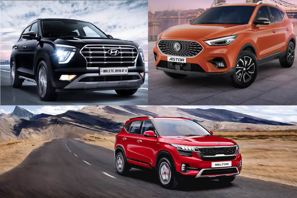 Mid Size SUV MG Astor top features not found in its rivals Kia seltos and Hyundai Creta