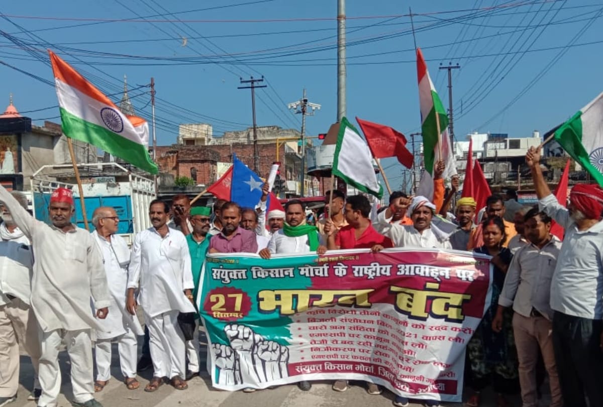 Effect of Bharat band in Lucknow and near by areas.
