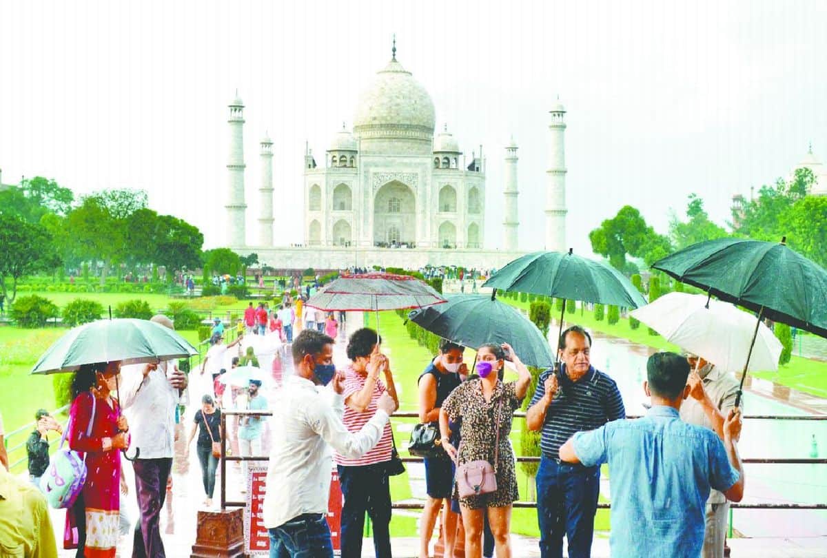 World Tourism Day 2021: world tourism day indian tourists returned to the Taj Mahal